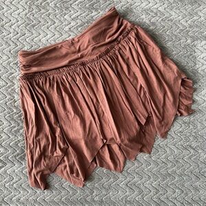 Flowy Brown Skirt